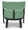Sudan Accent Chair in Pista Colour