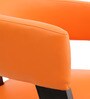 Sudan Barrel Chair in Orange Colour