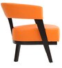 Sudan Barrel Chair in Orange Colour