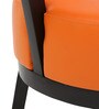 Sudan Barrel Chair in Orange Colour