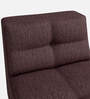 Suez Fabric 1 Seater Sofa In Brown Colour
