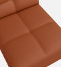 Suez Leatherette 1 Seater Sofa In Tobac Colour
