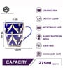 Sufi Serenity Coffee Mug Set of 2 (275 ML Each) Microwave Safe Coffee Mug