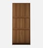 Suite 2 Door Wardrobe In Lyon Teak & White Finish