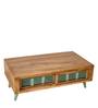 Sula Teal Coffee Table In Small Size Colour