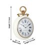 Sullivan White Aluminium Wall Clock