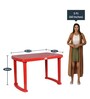 Sultan Plastic Table and Chair Set in Red Colour with 4 Chairs
