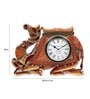 Multicolor Solid Wood Analog Wall Clock