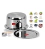 1.25 Ltr Stainless Steel Non-Stick Patila With Lid