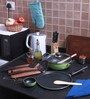 Aluminium Non-Stick Cookware-Set of 5  with 1 Glass lid