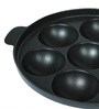 Sumeet Aluminium Non-Stick Appam Maker with Lid & Handle