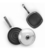 Funky Junior Aluminium Non-Stick 2 Pcs Cookware Set