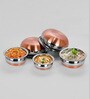 Stainless Steel Copper-Base 5 Pcs Cookware Set