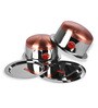 Stainless Steel Copper Bottom Cooking Pot  2 Pcs With Lids (No. 11