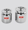 Stainless Steel Silver  (Set Of 2, 400ml , 600ml) Oil & Ghee Container