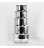 Stainless Steel Induction-Base (Set Of 5) Milk Pots