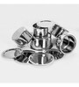 Stainless Steel Induction-Base (Set Of 5) Milk Pots