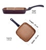 25cm Aluminium Non-Stick Grill Pan