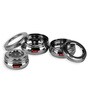 Stainless Steel Round Set Of 3 Container With Lid