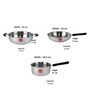 Stainless Steel Silver Cookware