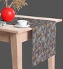 Summer Leaves  Multicolor (84 x 12) Cotton Canvas Table Runner