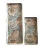 Summer Rain Metal Serving Platter
