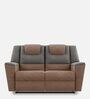 Sumo 2 Seater Recliner in Orange & Grey Recliner
