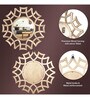 Gold MDF Sunburst Decorative Mirror