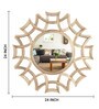 Gold MDF Sunburst Decorative Mirror