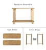 Sundowner Console Table In Natural Finish