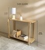 Sundowner Console Table In Natural Finish