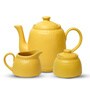Sunflower Yellow Ceramic (Set of 3) Teaware Set