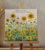 SunFlower Belief Mini Canvas Frame