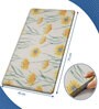 Sunflower Floral Microfibre 30x18 Inches Anti Skid Door Mat