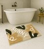 Sunny Beige Microfiber 16x24 Inches Super Soft Bath Mat