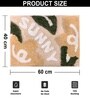 Sunny Beige Microfiber 16x24 Inches Super Soft Bath Mat