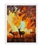Sunset Handmade Acrylic Paint On Canvas Unframed