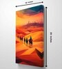 Sunset in the Sahara Canvas Painting