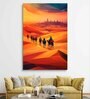 Sunset in the Sahara Canvas Painting