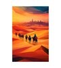 Sunset in the Sahara Canvas Painting