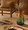 Sunset Thorn Glass Vase