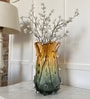 Sunset Thorn Glass Vase