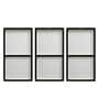 Sunset View Multicolour Canvas (Set of 3) Art Panels