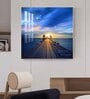 Sunset Vision Glass Finish Square Wall Art