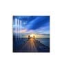 Sunset Vision Glass Finish Square Wall Art