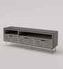 Sunstrike Bone Inlay TV Console In Grey Colour