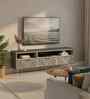 Sunstrike Bone Inlay TV Console In Grey Colour
