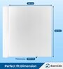 Sunvibe (45cm X 1.5m) Multi-Purpose EVA Non-Slip Kitchen Drawer Shelf and Cabinet Liners (White)