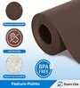 Sunvibe (45cm X 3m) Multi-Purpose EVA Non-Slip Kitchen Drawer Shelf and Cabinet Liners (Coffee)