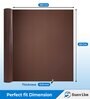 Sunvibe (45cm X 3m) Multi-Purpose EVA Non-Slip Kitchen Drawer Shelf and Cabinet Liners (Coffee)
